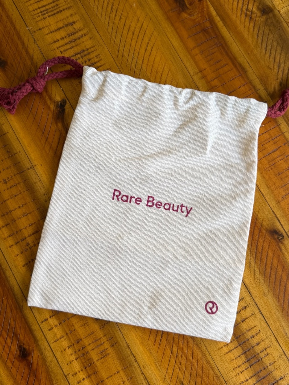 Rare Beauty Canvas Drawstring Pouch - Picture 2 of 5
